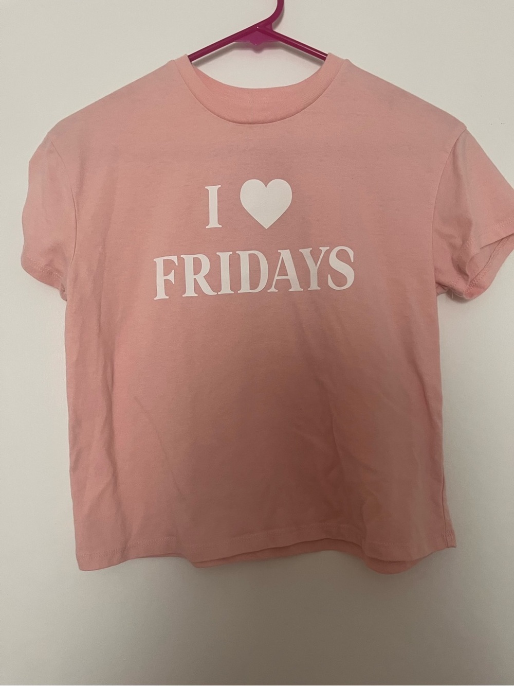 art class Pink "I ♥ FRIDAYS" Short Sleeve Tee